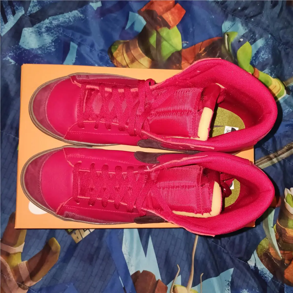 Nike shoes - Nike Blazer Mid - Blazer Mid - FZ4039-687 - Red (UPC: 196976349684) 0