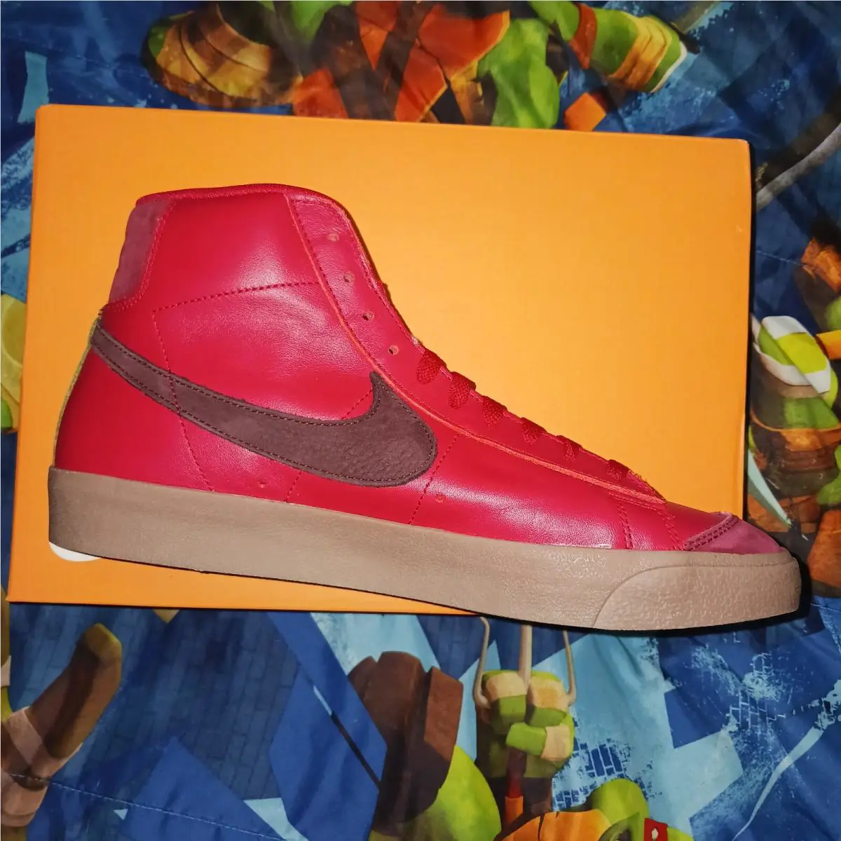 Nike shoes - Nike Blazer Mid - Blazer Mid - FZ4039-687 - Red (UPC: 196976349684) 2