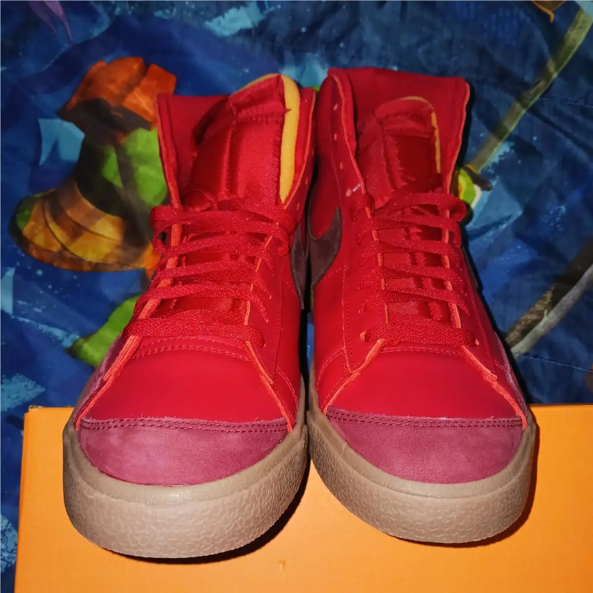 Nike shoes - Nike Blazer Mid - Blazer Mid - FZ4039-687 - Red (UPC: 196976349684) 7