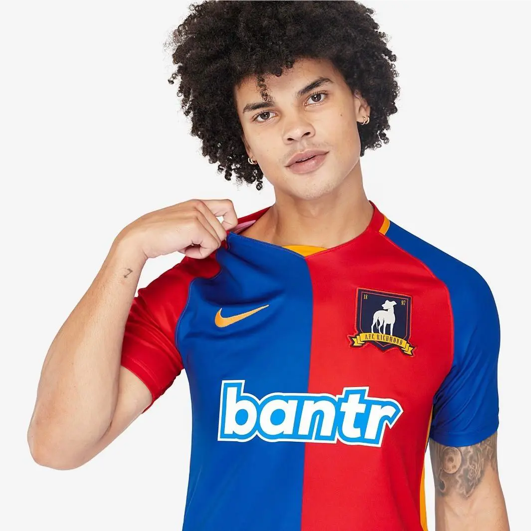 Nike Afc Richmond Ted Lasso Men`s Size Medium Soccer Home Jersey FD2361-449