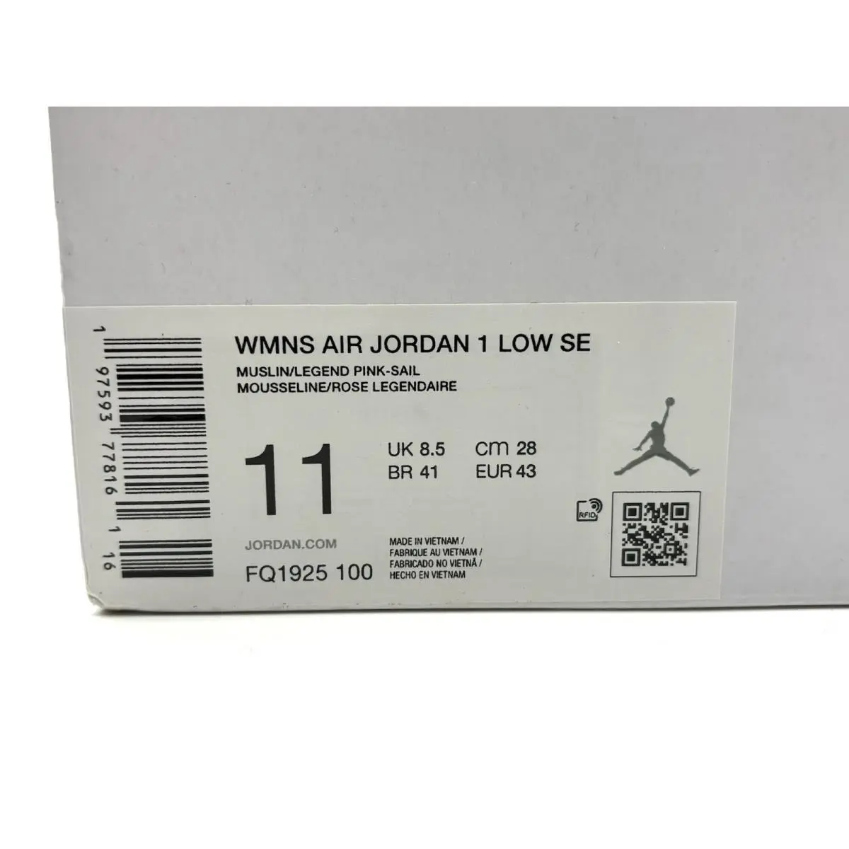 Nike shoes - Nike Air Jordan 1 - Air - FQ1925-100 - Ivory 10