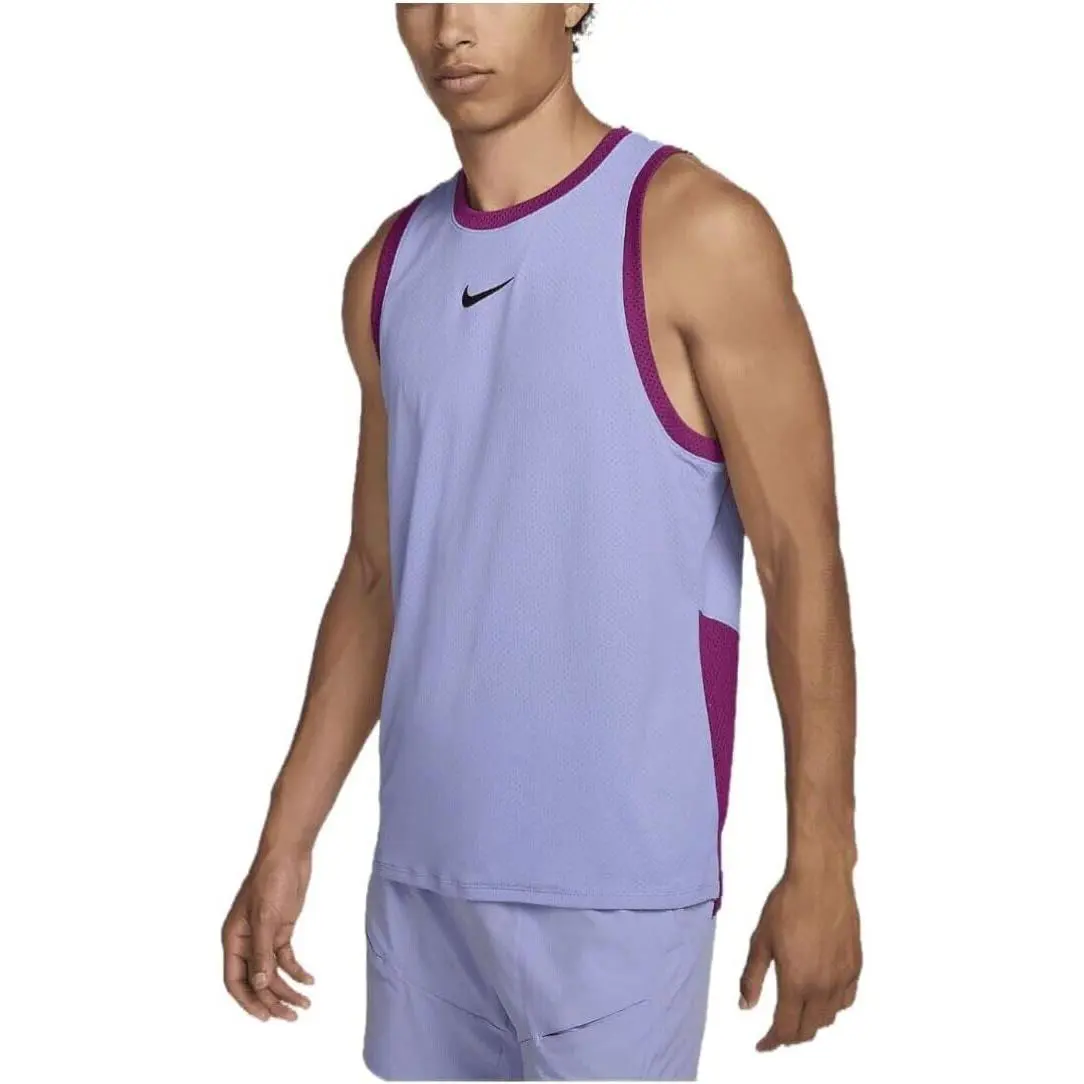 Nike Court Dri-fit Slim Carlos Alcaraz Tennis Tank Top Shirt Mens Size XL Xlarge