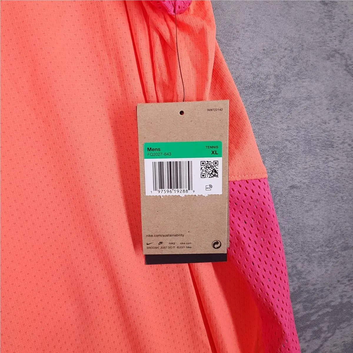 Nike clothing - Nike Dri-Fit - FQ2027643 - Orange 3