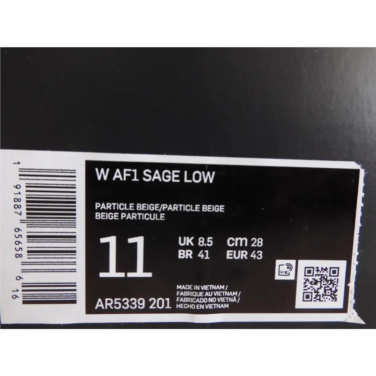 Nike shoes - Nike Air Force 1 Sage - AR5339-201 - Pink (UPC: 191887656586) 3