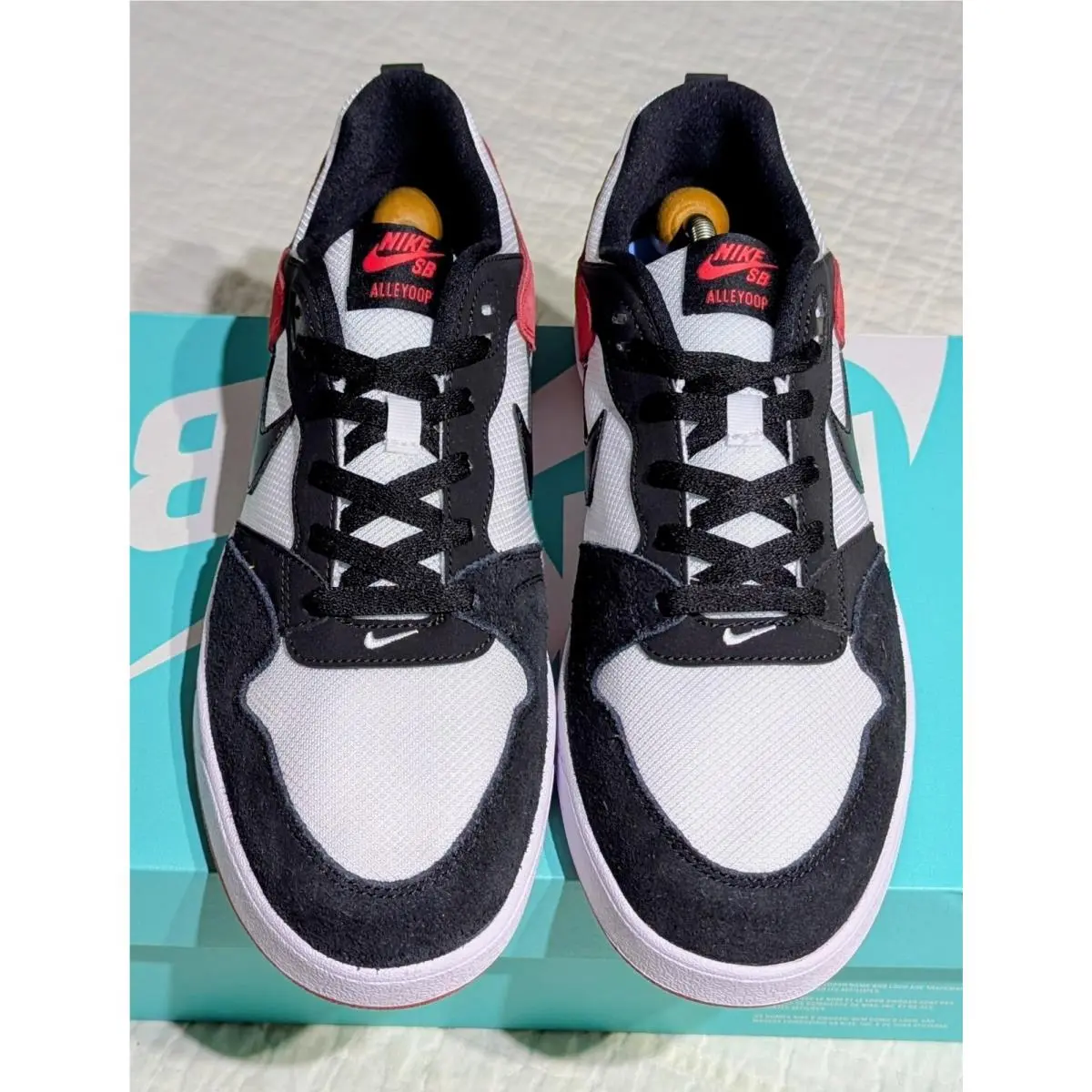 Nike shoes - Nike SB Alleyoop - Alleyoop - CJ0882-102 - White, Black, Red, Multicolor 0
