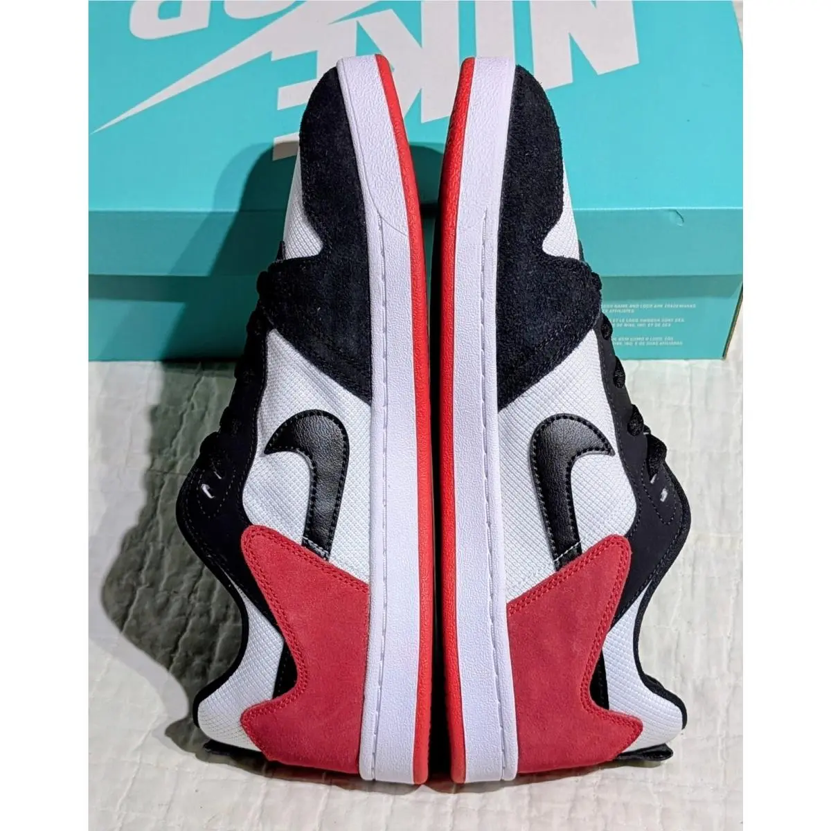 Nike shoes - Nike SB Alleyoop - Alleyoop - CJ0882-102 - White, Black, Red, Multicolor 10