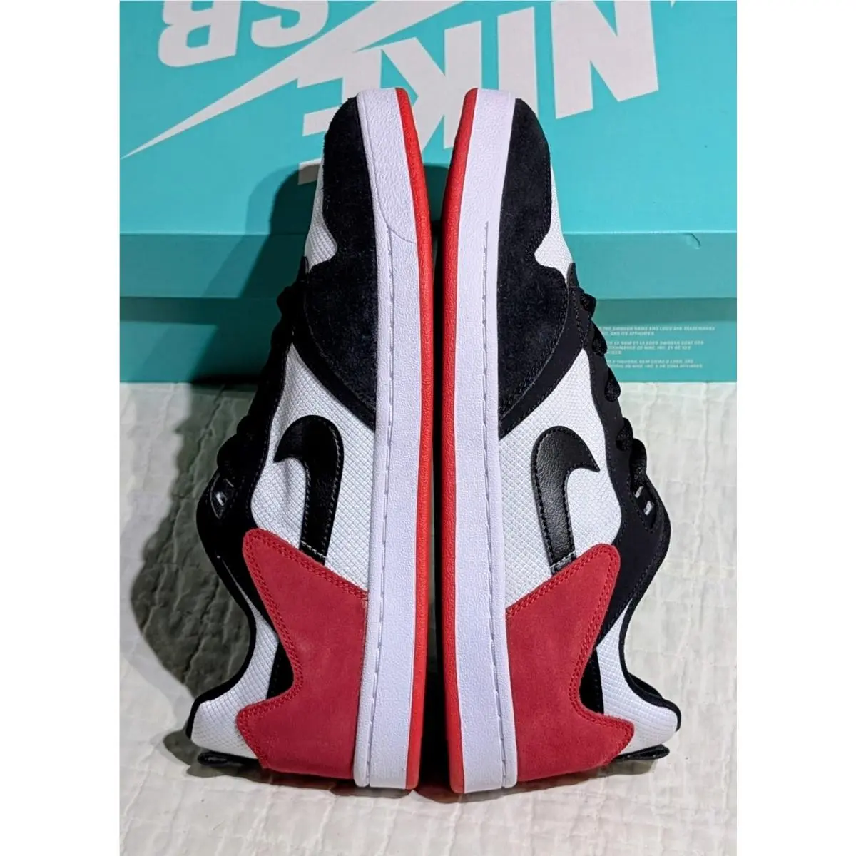 Nike shoes - Nike SB Alleyoop - Alleyoop - CJ0882-102 - White, Black, Red, Multicolor 11