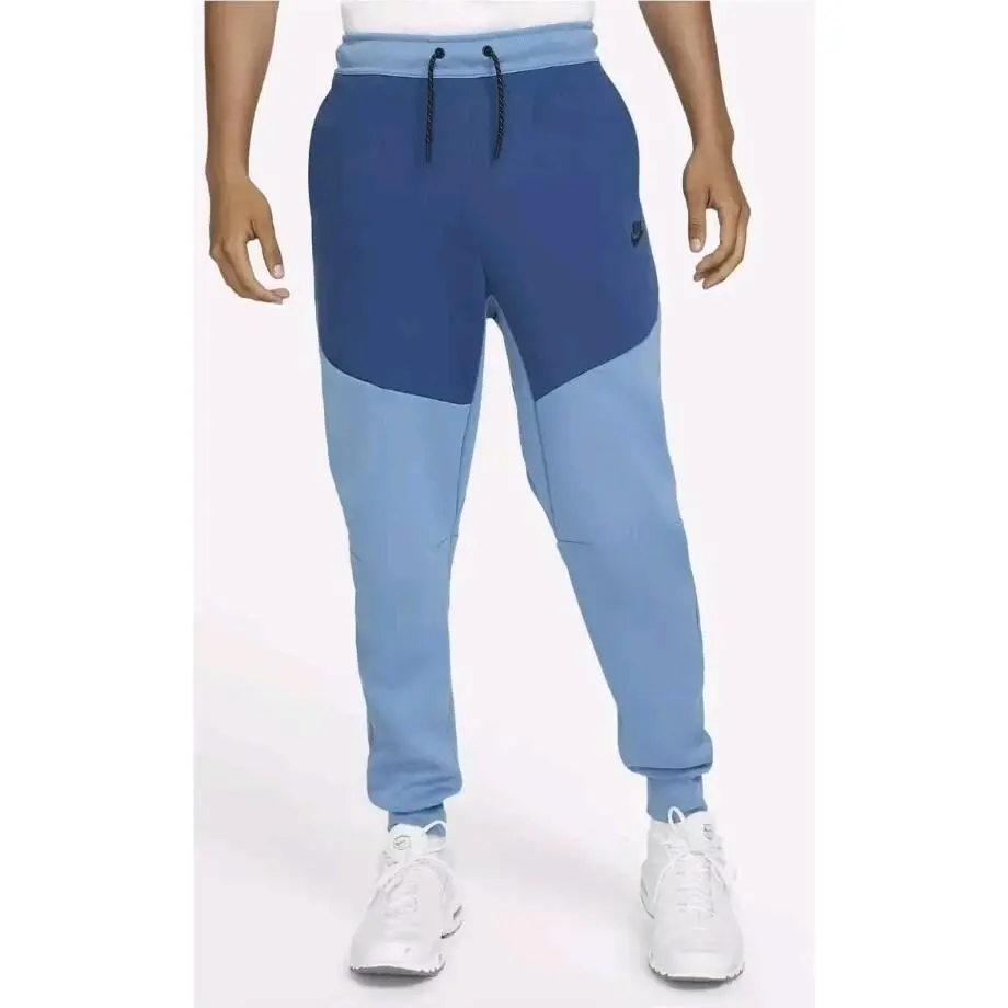 Nike Tech Fleece Jogger Pants Dutch Blue Men’s Sz L CU4495-469