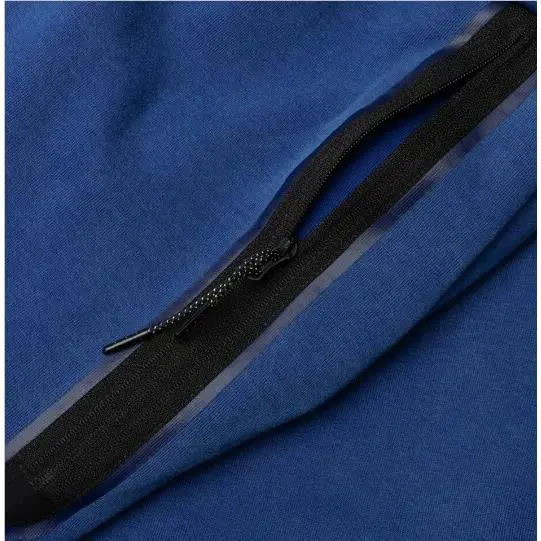 Nike clothing - Nike Tech Fleece Washed Jogger Pants - CZ9918-455 - Deep Royal Blue (UPC: 194956062332) 4