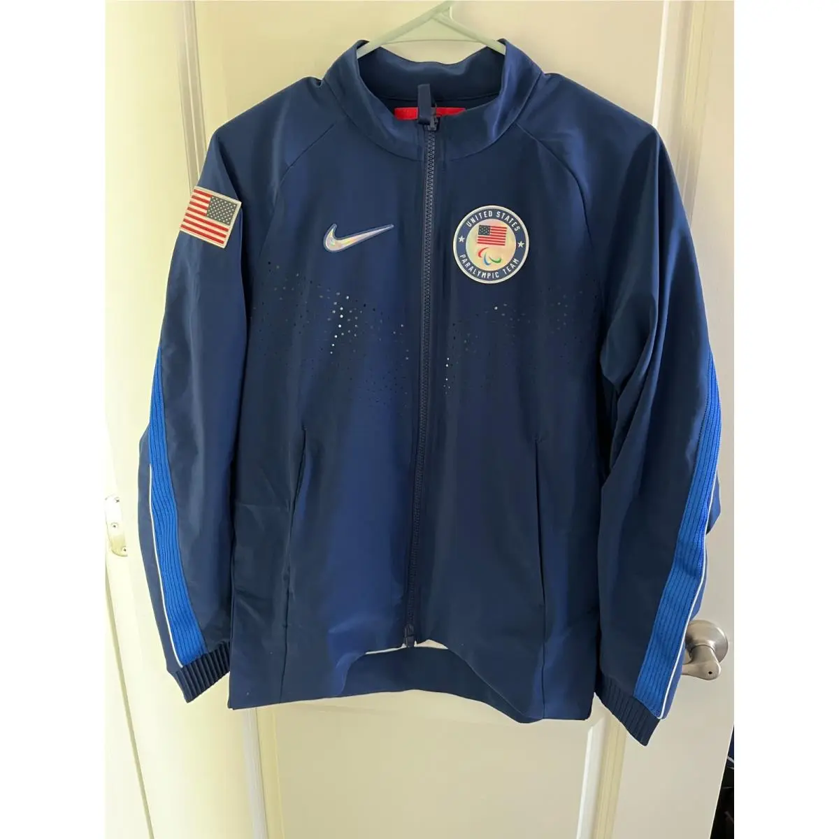 Nike Dri-fit Adv Sz M Paralympic Team Issued Usa Olympic Jacket DZ3573-492