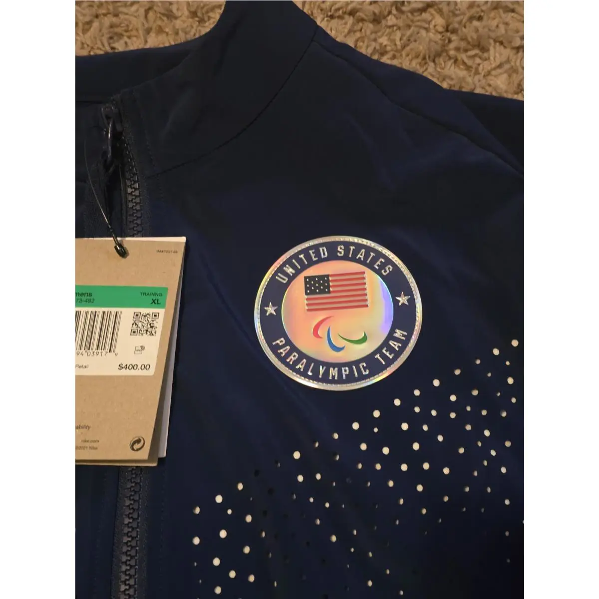 Nike clothing - Nike Team USA Women`s Nike Jacket - DZ3573-492 - Blue 2
