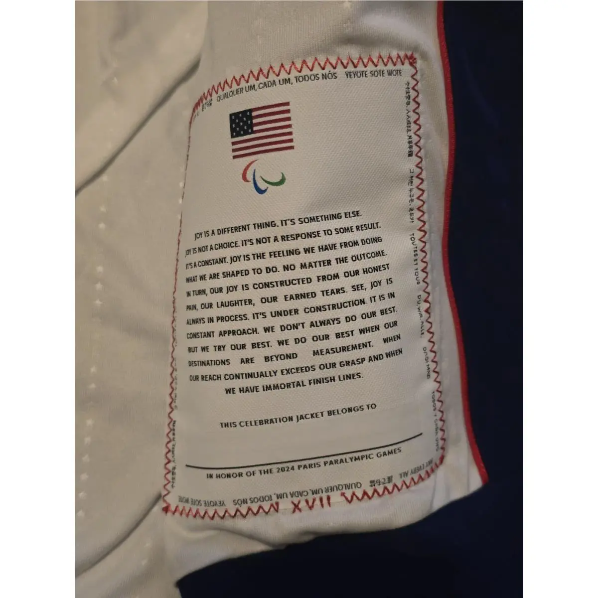 Nike clothing - Nike Team USA Women`s Nike Jacket - DZ3573-492 - Blue 7