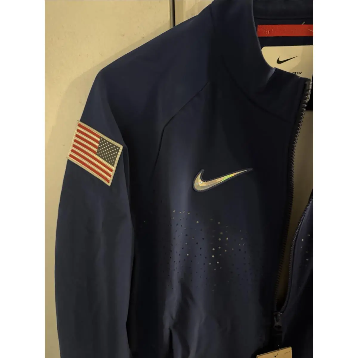 Nike clothing - Nike Team USA Women`s Nike Jacket - DZ3573-492 - Blue 1