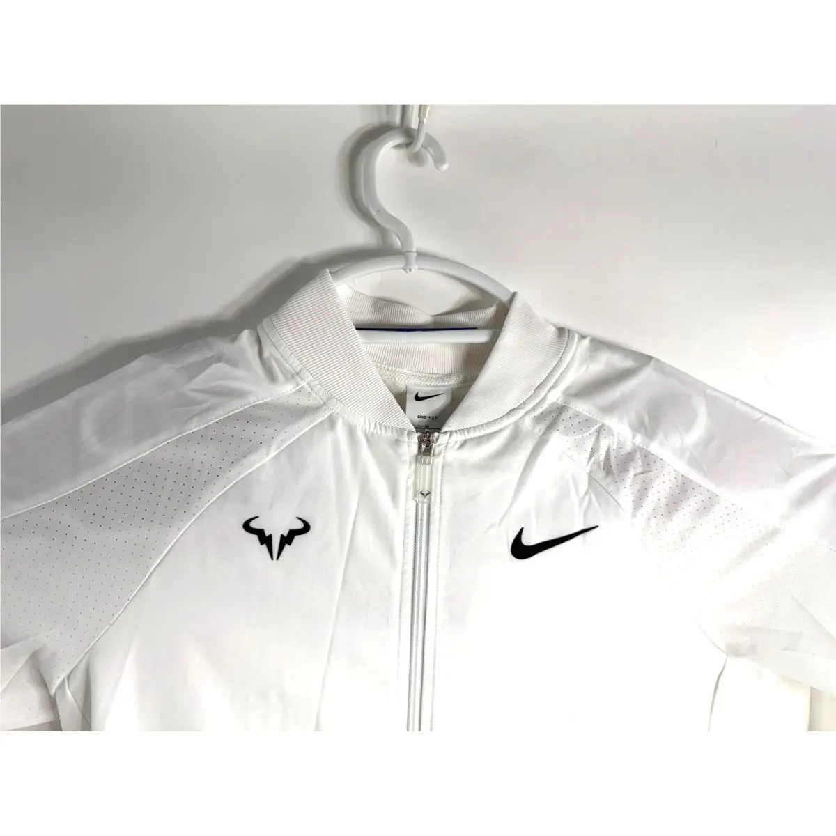 Nike clothing - Nike 24F/W Rafa Dri-Fit Tennis Jacket - DV2885-100 - White (UPC: 790943314233) 1