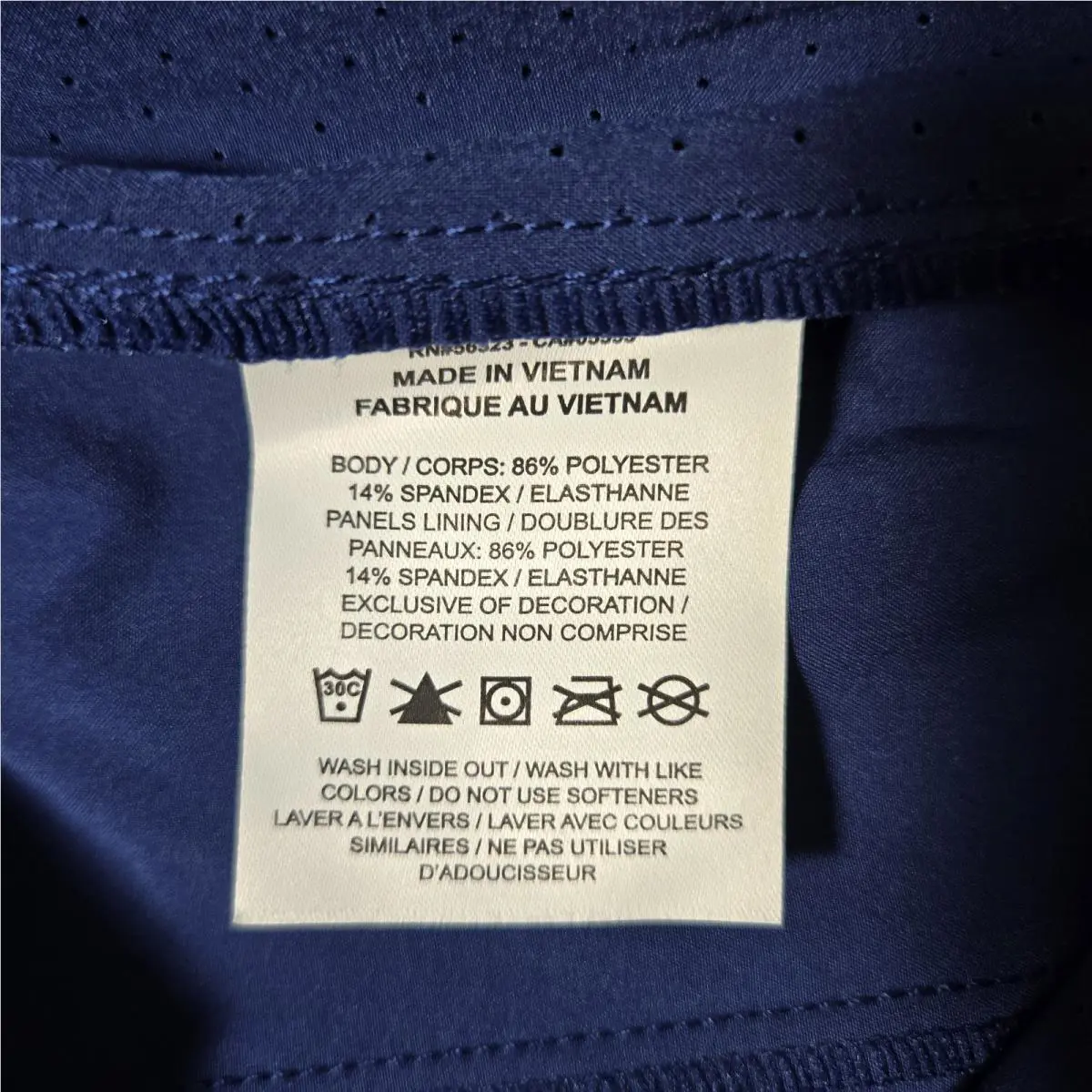 Nike clothing - Nike Dri-Fit - Blue (UPC: 0197600129474) 3