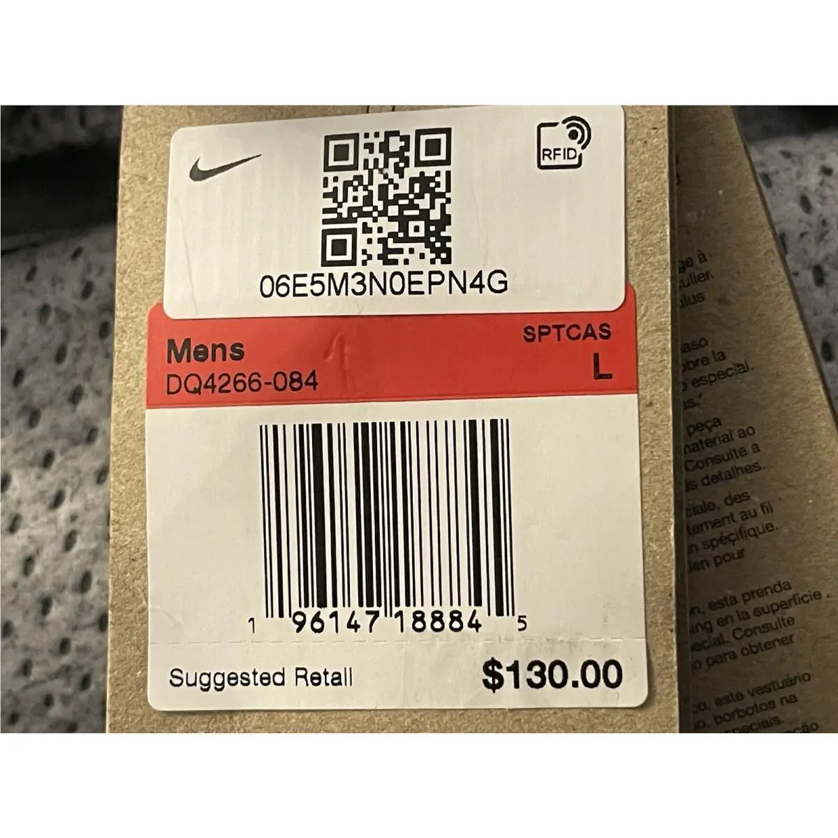Nike clothing - Tech Fleece - Tech Fleece - DQ4266-084 - Gray, Manufacturer: Light Smoke Grey/Heather/Anthracite/Light Smoke Grey (UPC: 0196147188845) 7