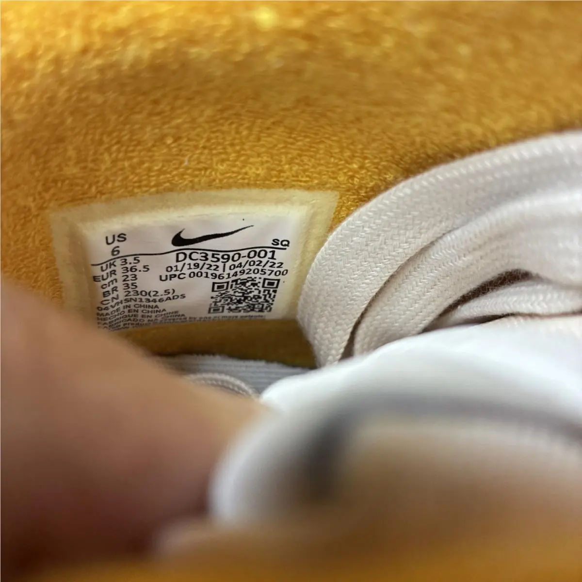Nike shoes - Nike Air Force 1 - Air Force - DC3590-001 - White 4