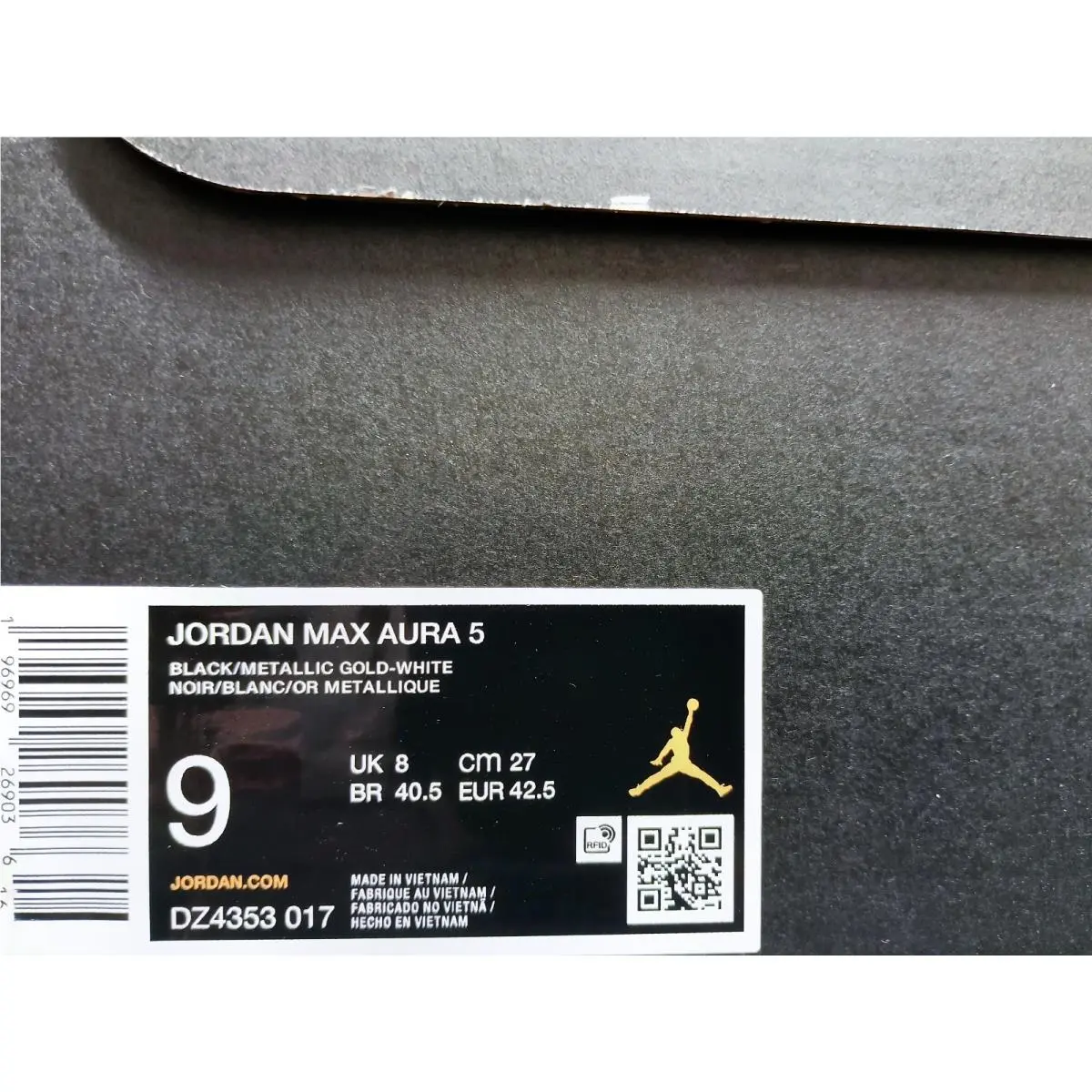 Nike shoes - Jordan Tatum 3 - Tatum - DZ4353-017 - Black (UPC: 196969269036) 5