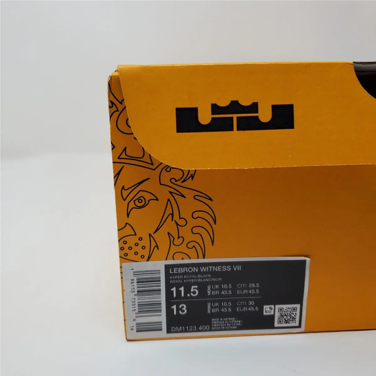 Nike shoes - Nike LeBron Witness 7 - LeBron Witness - DM1123-400 - Multicolor 9