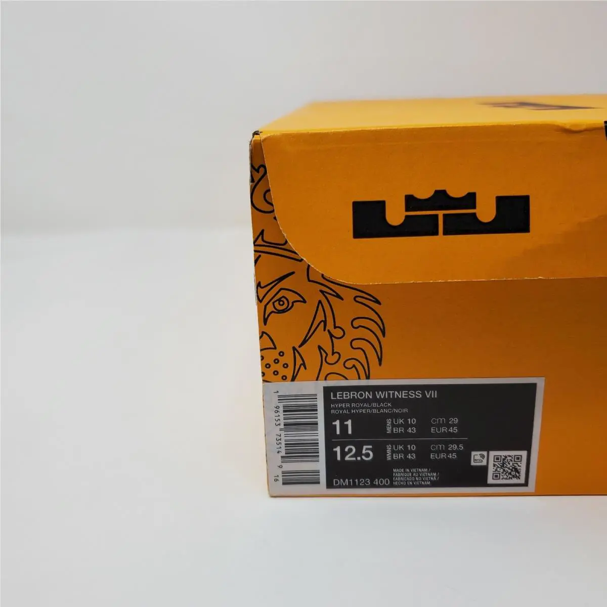 Nike shoes - Nike LeBron Witness 7 - LeBron Witness - DM1123-400 - Multicolor 9
