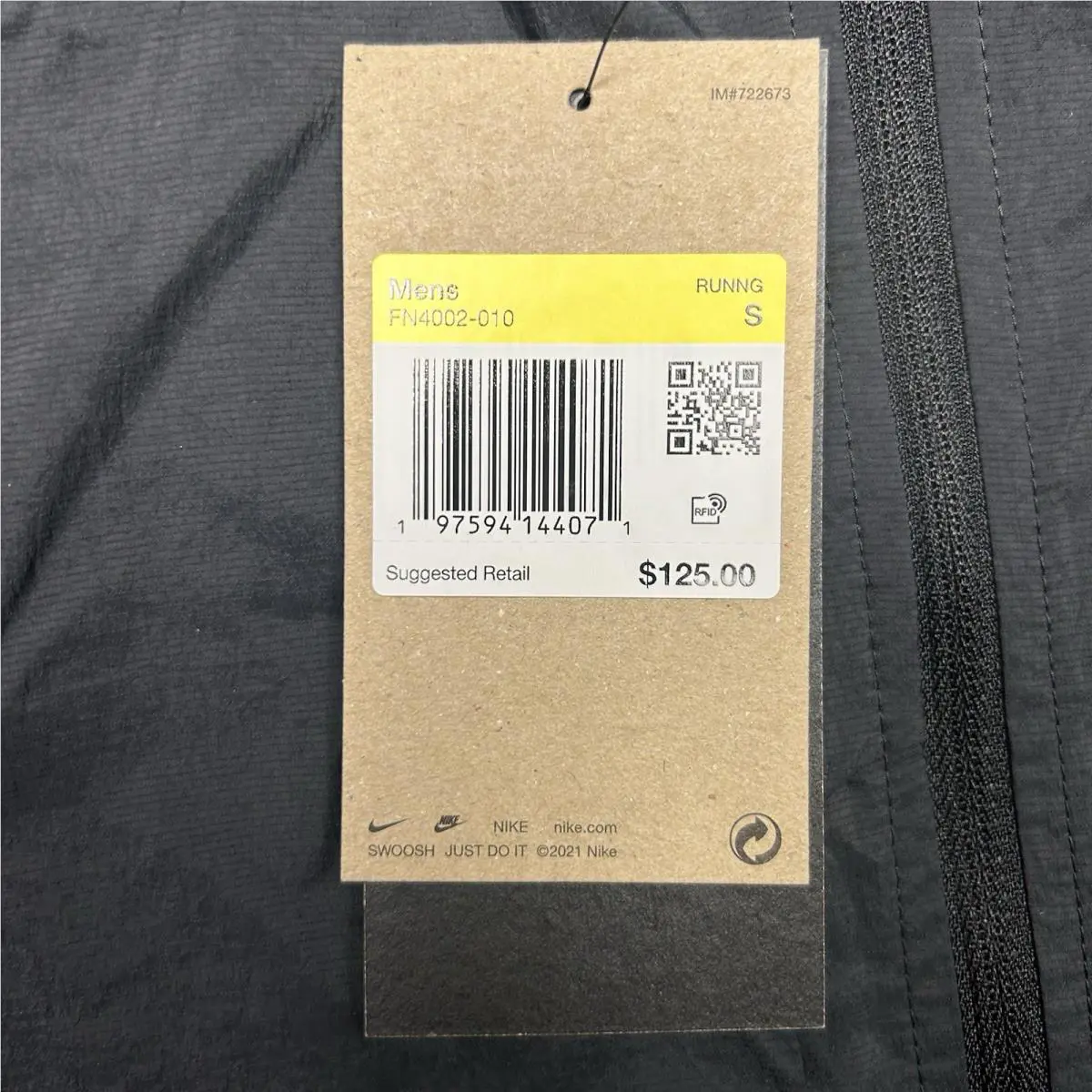 Nike clothing - NIKE TRAIL AIREEZ - TRAIL AIREEZ - FN4002010 - Black (UPC: 0197594125490) 9