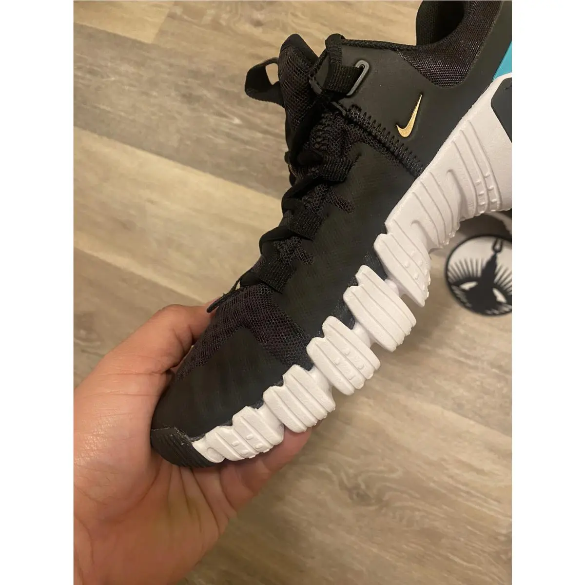 Nike shoes - Nike Free Metcon - Free Metcon - FB7149-001 - Black/White/Fireberry/Metallic Gold (UPC: 196968982677) 2