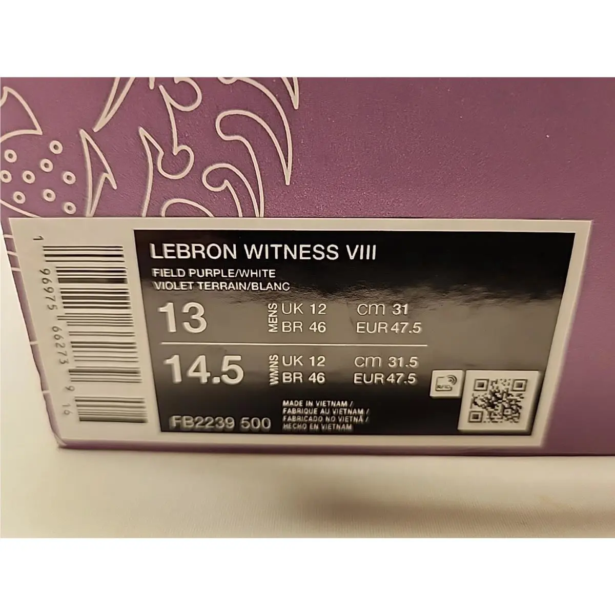 Nike shoes - Nike LeBron Witness - LeBron Witness - FB2239-001 - Black (UPC: 196975662739) 6
