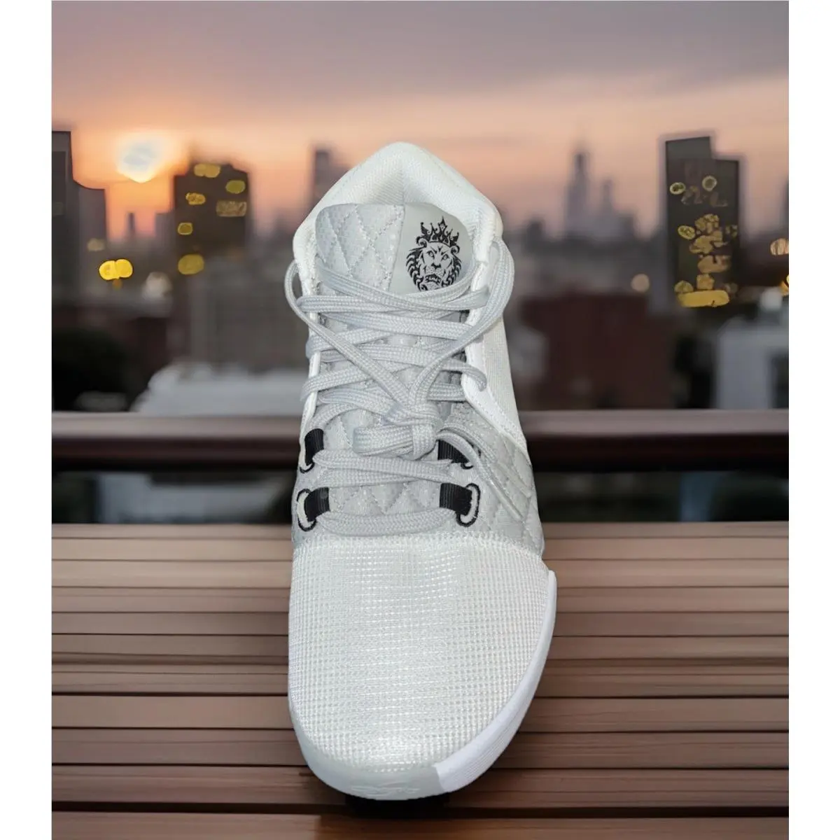 Nike shoes - Nike LeBron Witness 8 - LeBron Witness - FB2239-100 - White/Light Smoke/Gray (UPC: 00196969298654) 6