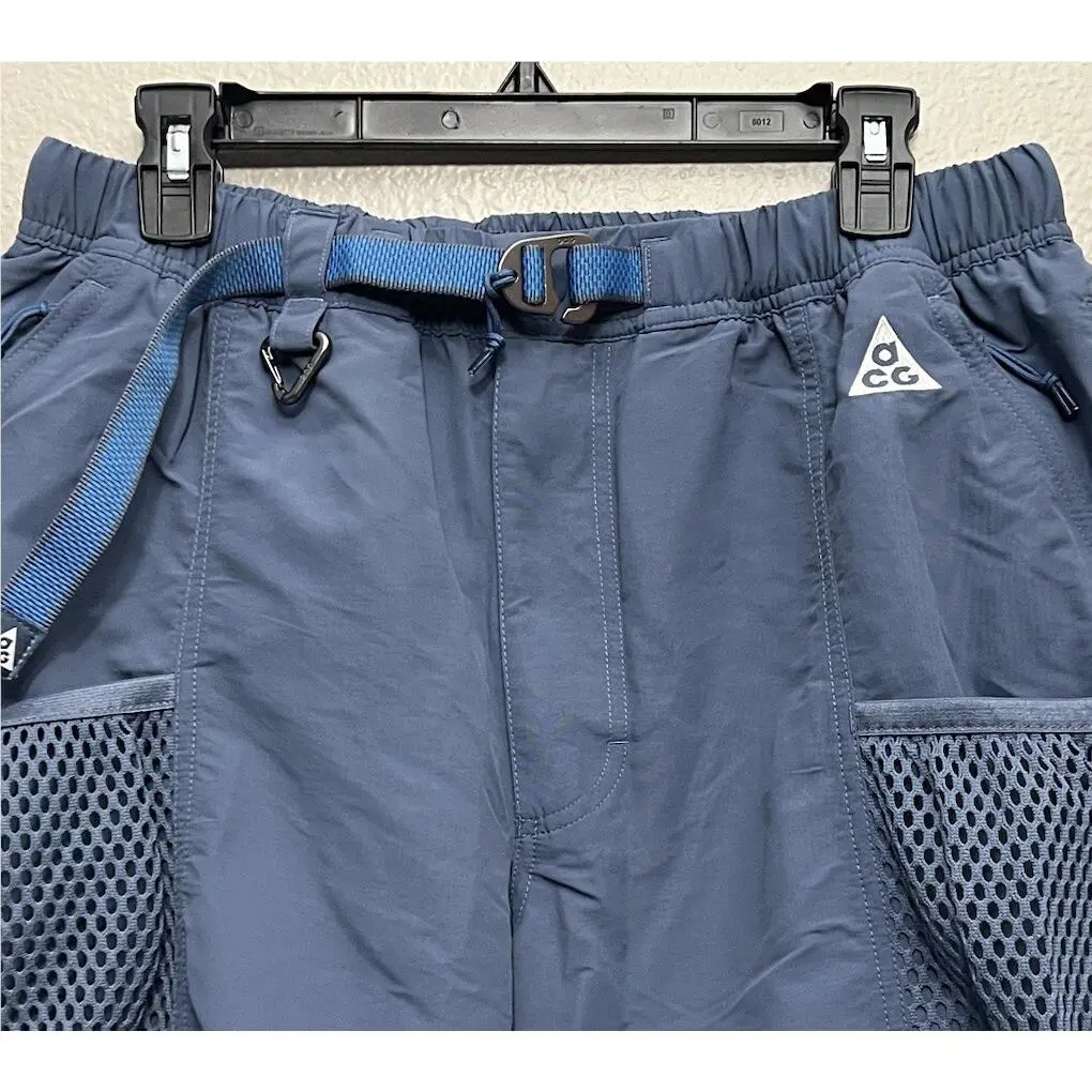 Nike clothing - Nike ACG Snowgrass Cargo Shorts - DV9405-491 - Diffused Blue (UPC: 196607608142) 0