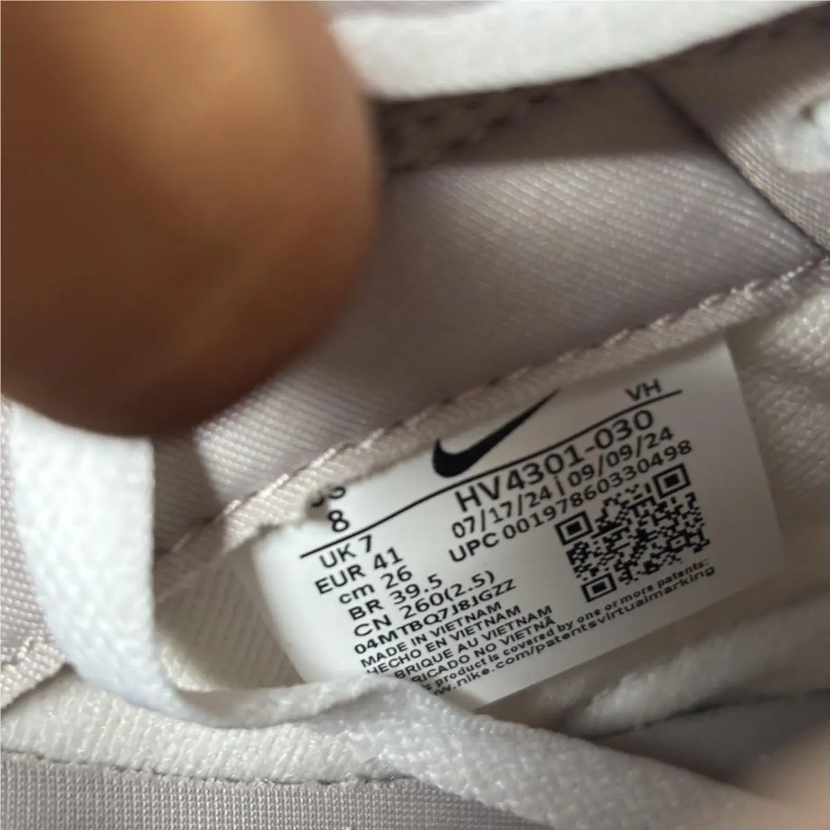 Nike shoes - Nike Dunk Low - Dunk Low - HV4301-030 - Gray (UPC: 00197860330498) 6