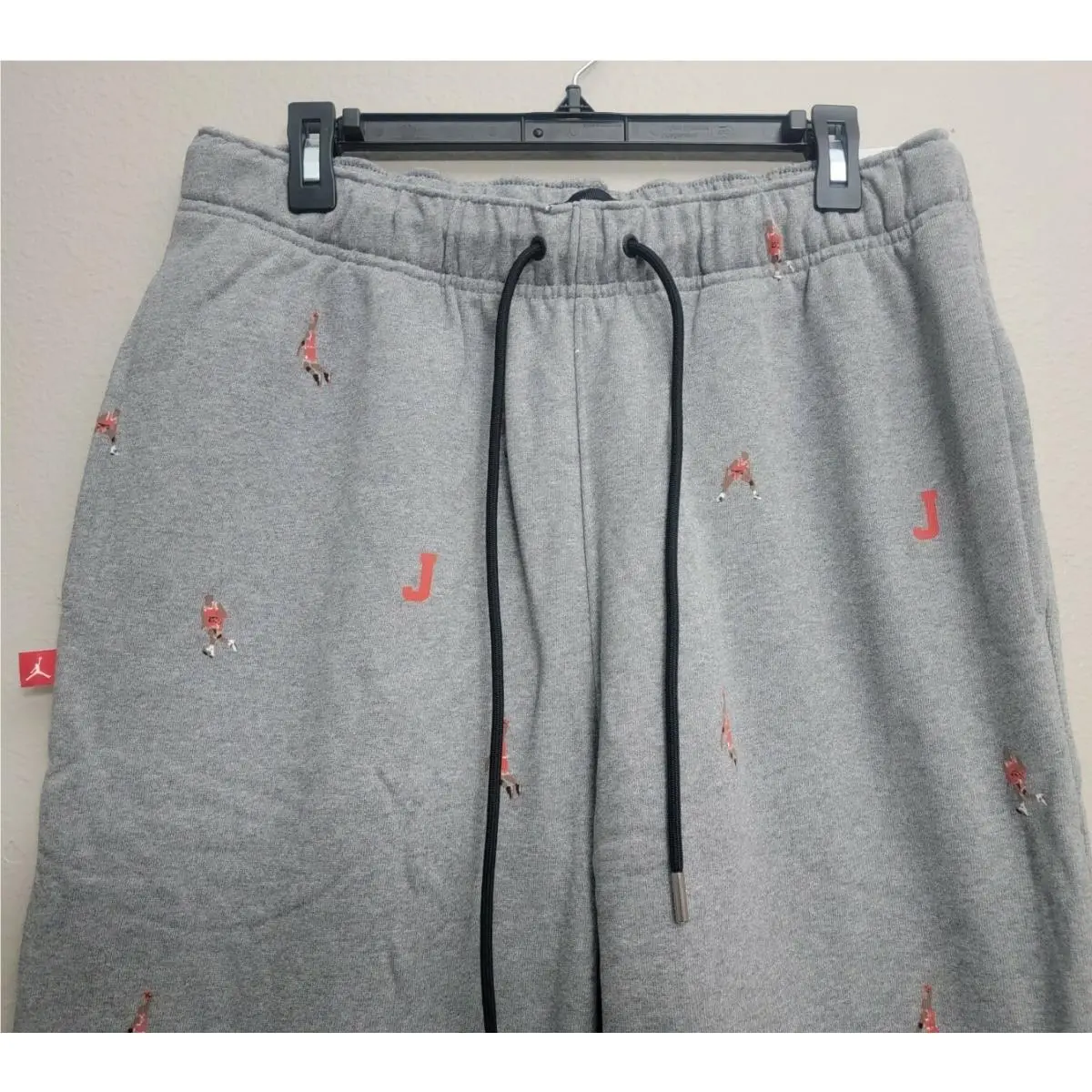 Nike clothing - Air Jordan Essential Statement Fleece Pants - DH3519-063 - Grey Heather (UPC: 195243593027) 0