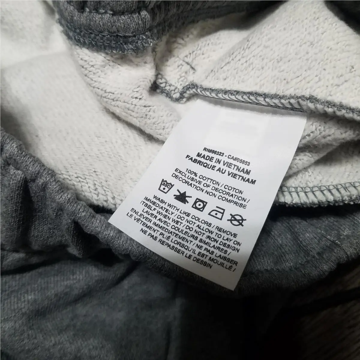 Nike clothing - Air Jordan Essential Statement Fleece Pants - DH3519-063 - Gray (UPC: 195243593027) 3