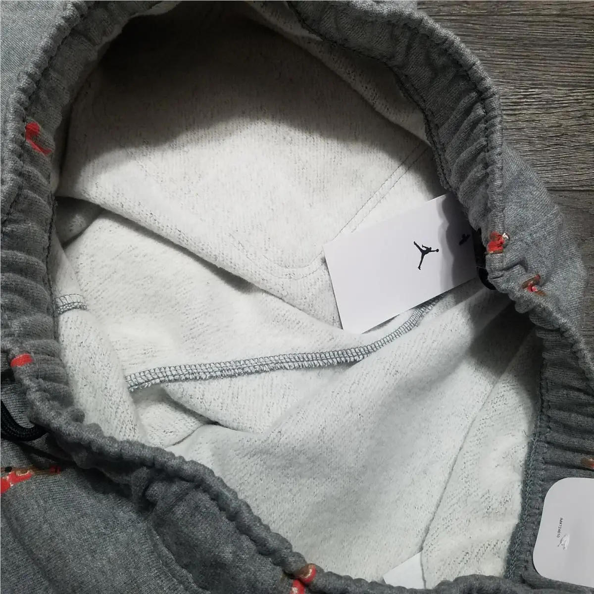 Nike clothing - Air Jordan Essential Statement Fleece Pants - DH3519-063 - Gray (UPC: 195243593027) 4