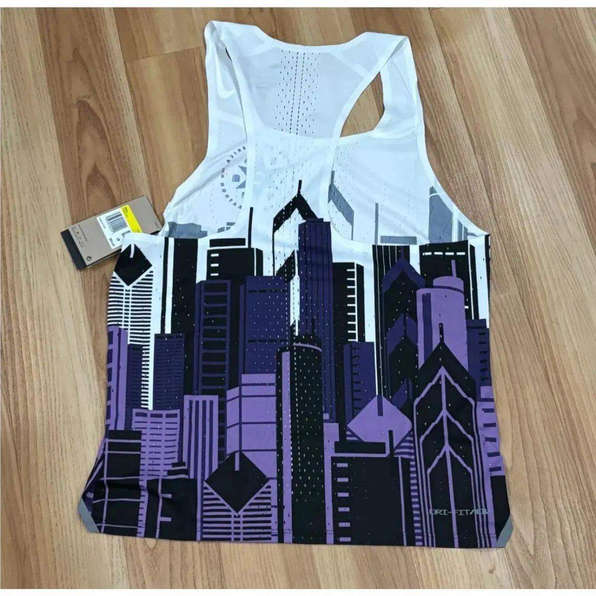 Nike clothing - Nike Dri-Fit - FV6335100 - White / New Orchid 2
