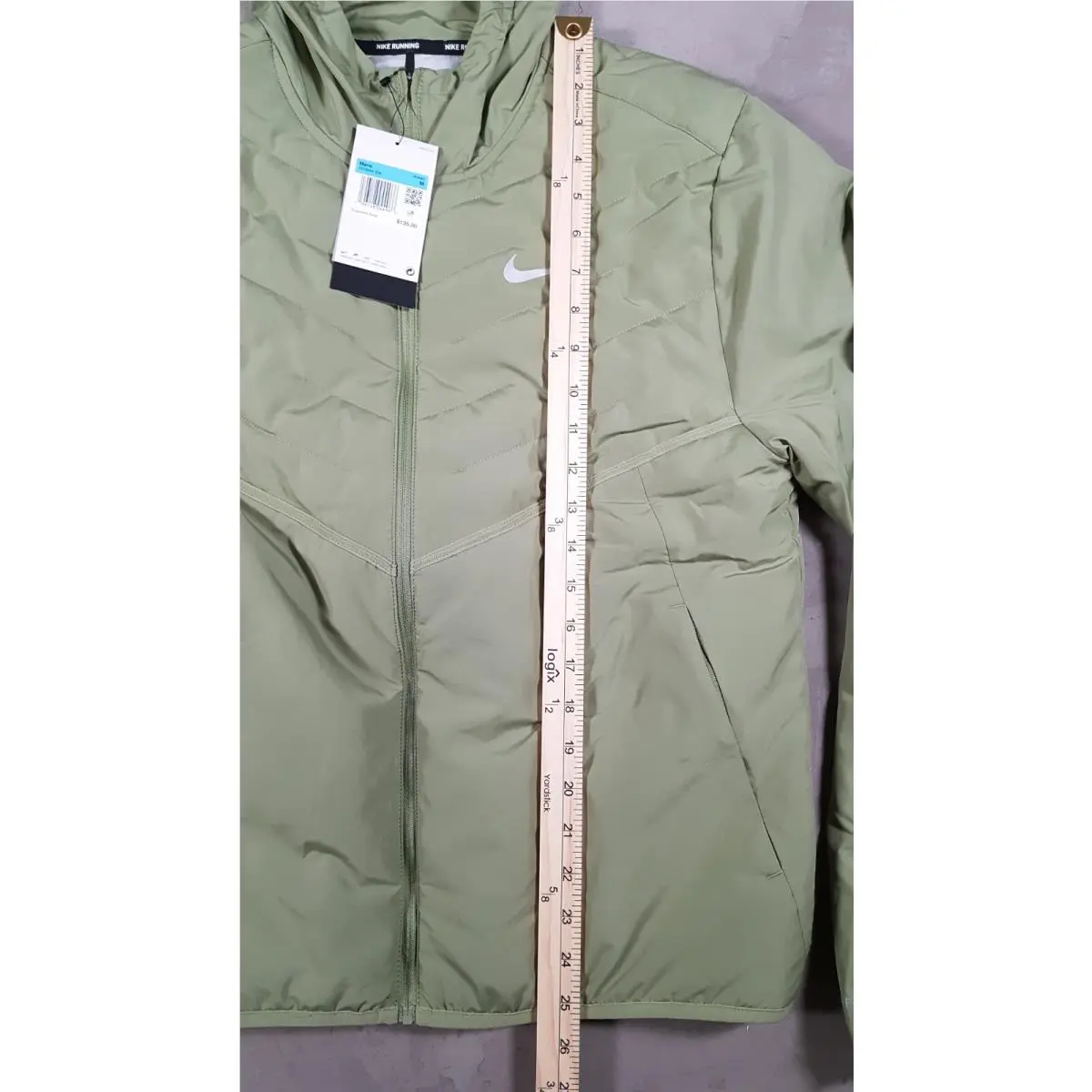 Nike clothing - Nike Therma-FIT Repel Men`s Synthetic-Fill Running Jacket - DD5644-334 - Green 7