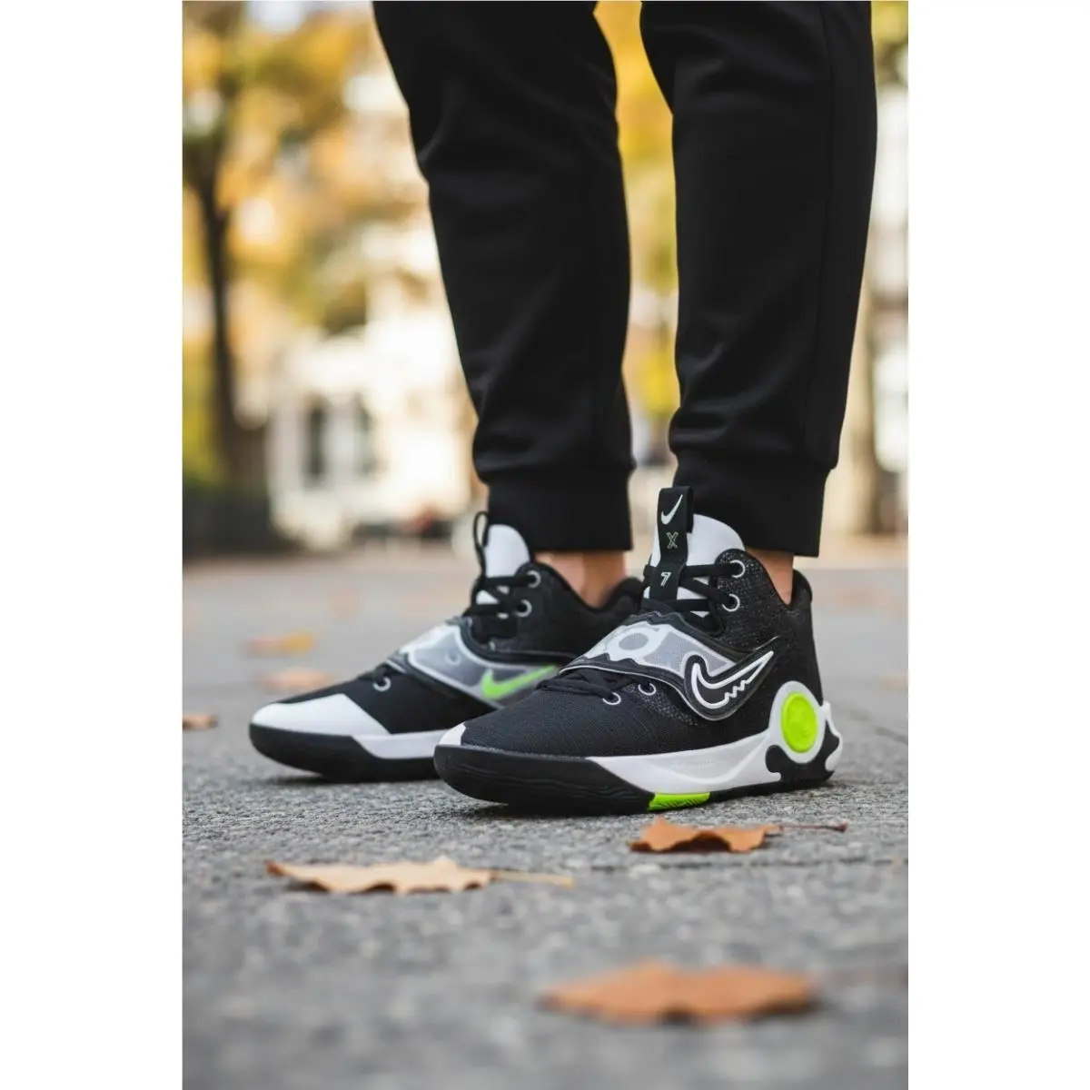 Nike KD Trey 5 X Black/white/volt Basketball Shoes Size 13 DD9538-007