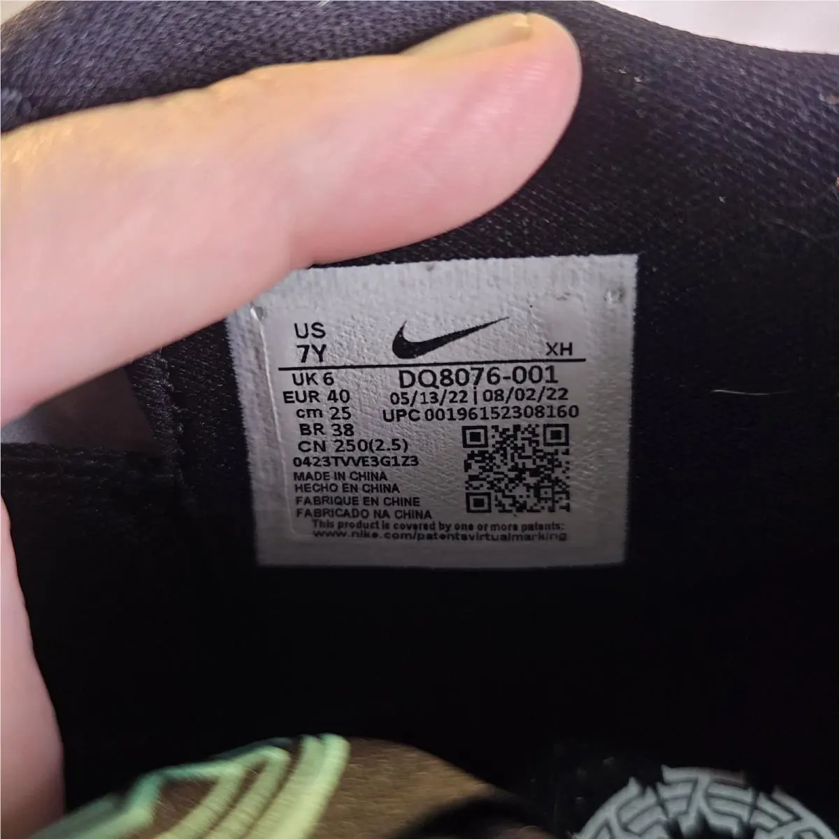 Nike shoes - Nike Kyrie 8 - Kyrie - DQ8076 001 - Black (UPC: 196152308153) 7