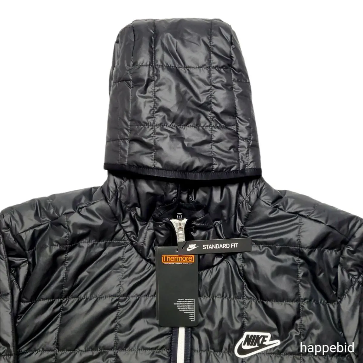 Nike clothing - Nike NSW Syn-Fill Fleece Jacket - CU4422 070 - Black/White (UPC: 194495135351) 0