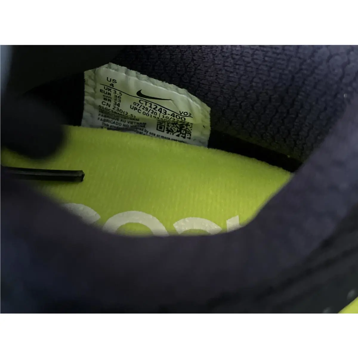 Nike shoes - Nike React Metcon Turbo - React Metcon Turbo - CT1243 400 - Blue 3