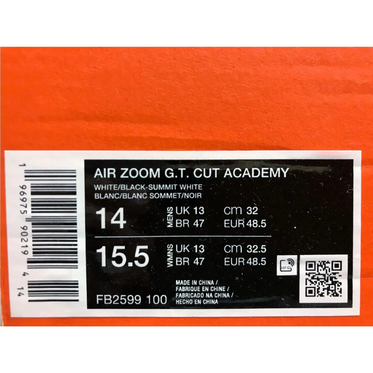 Nike shoes - Nike Air Zoom GT Cut - FB2599-100 - White (UPC: 196975902194) 4