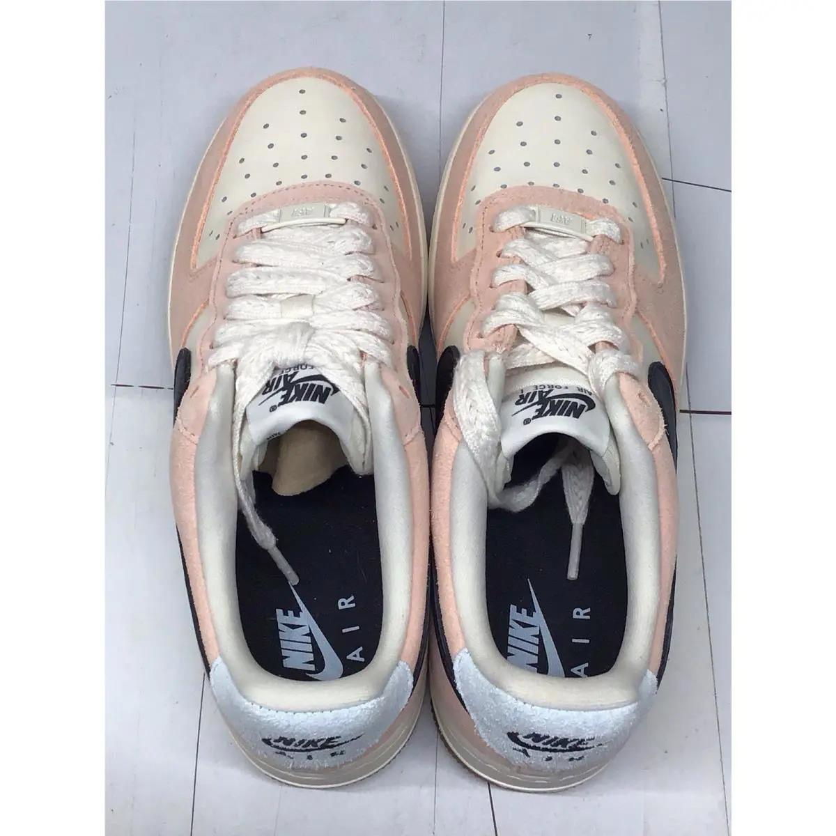 Nike shoes - Nike Air Force 1 `07 - HJ7342-800 - Orange (UPC: 0197599183105) 6