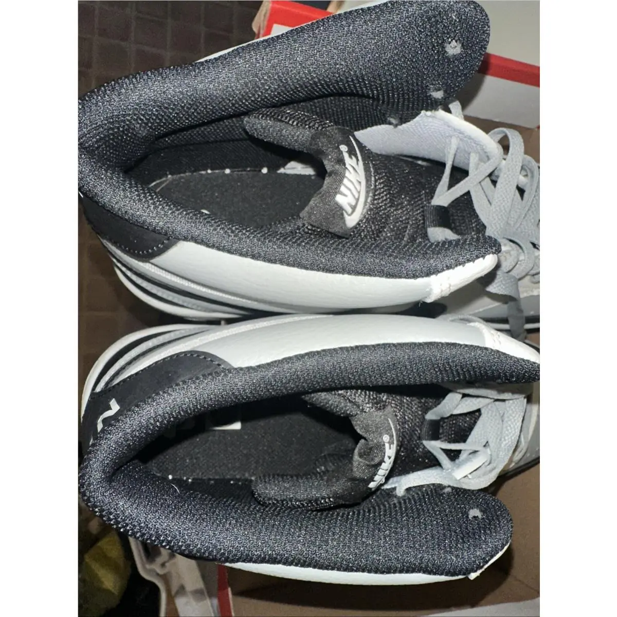 Nike shoes - Nike Court Vision - Court Vision - DN3577-002 - Gray, Manufacturer: Light Smoke Grey/Sail/Black (UPC: 0196149453958) 4
