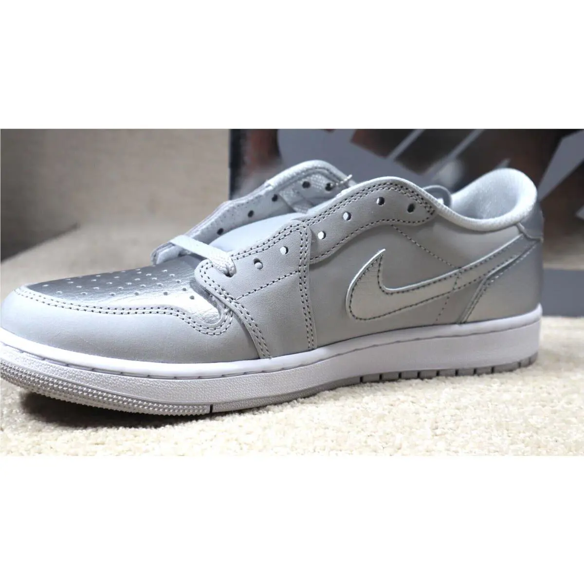 Nike shoes - Jordan 1 Low - Low - CZ0790-002 - Silver 7