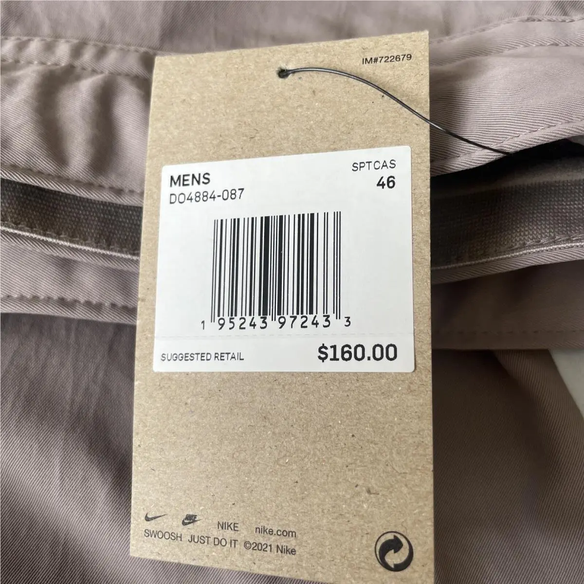 Nike clothing - Nike Sportswear Tech Pack - Sportswear Tech Pack - DO4884-087 - Beige (UPC: 0195243972433) 9