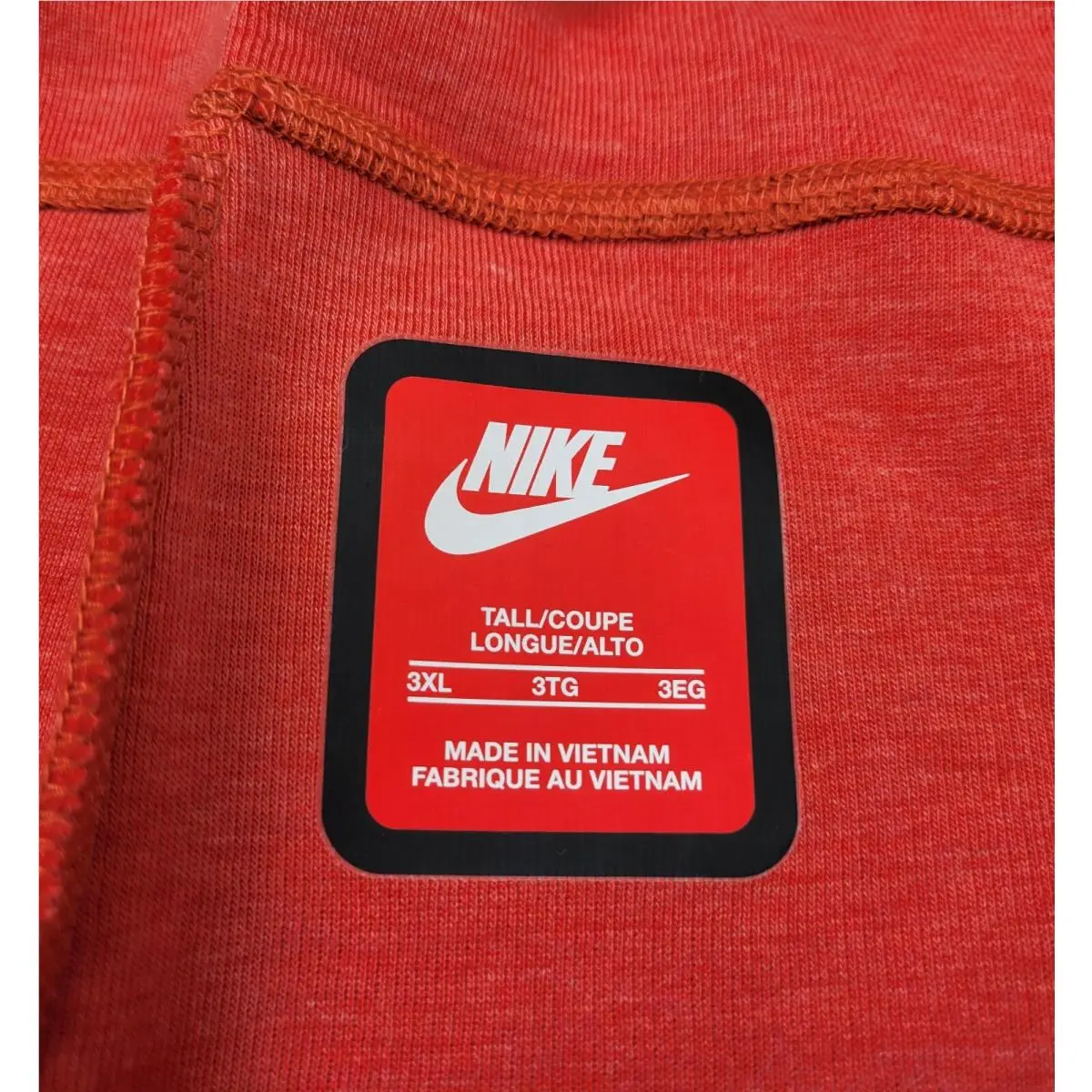 Nike clothing - Nike Tech Fleece - Tech Fleece - FB8002-672 - Red Black 10