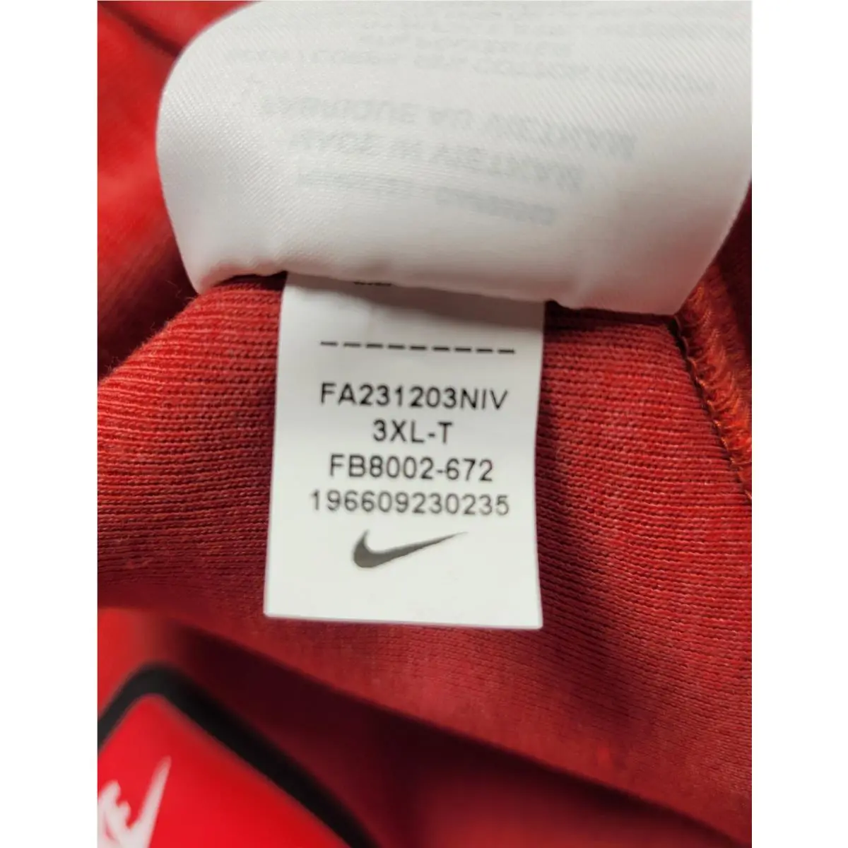 Nike clothing - Nike Tech Fleece - Tech Fleece - FB8002-672 - Red Black 11