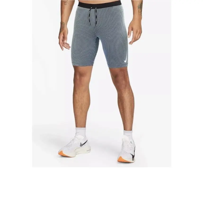 Nike Men L Dri-fit Adv Aeroswift Half Racing Tights Blue/black DM4622-017