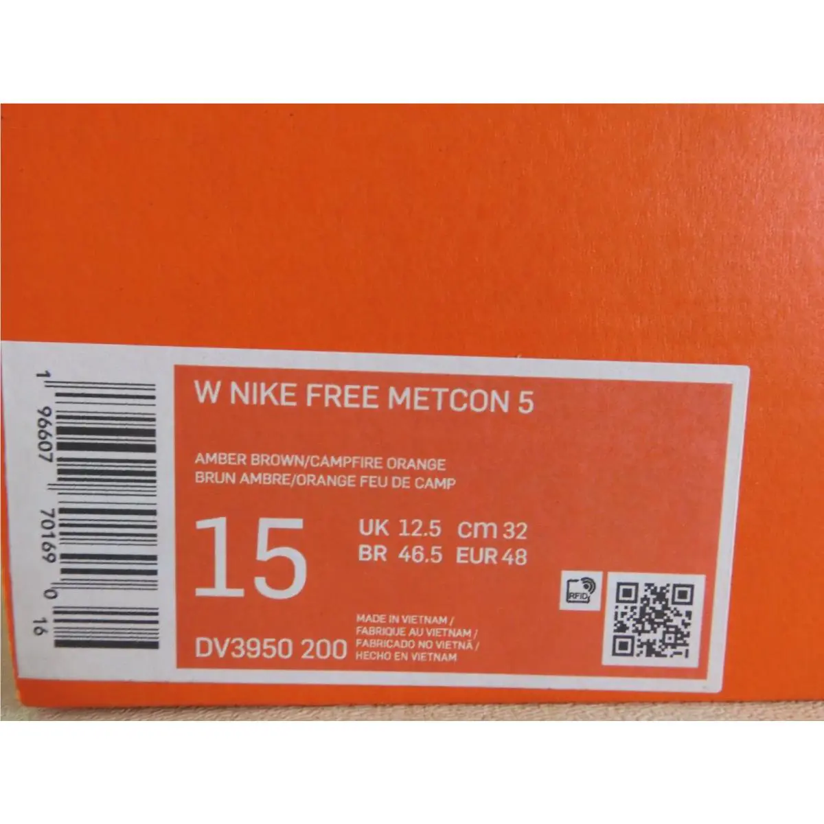 Nike shoes - Nike Free Metcon 5 - Free Metcon - DV3950 200 - Brown (UPC: 196607701683) 3