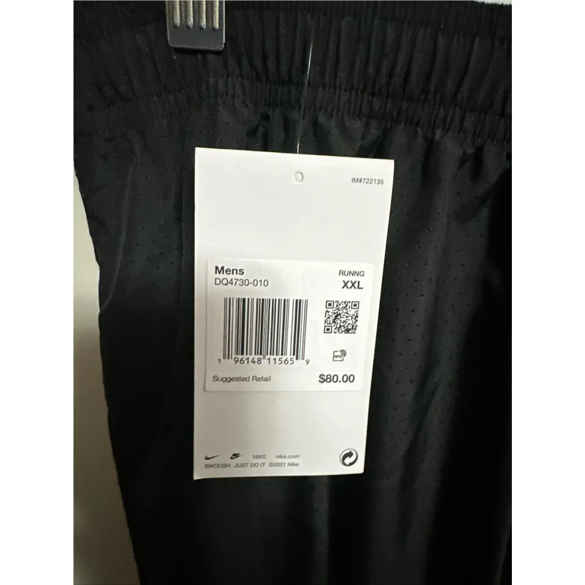 Nike clothing - FB7548-010 - FB7548-010 - Black (UPC: 0196608722779) 1