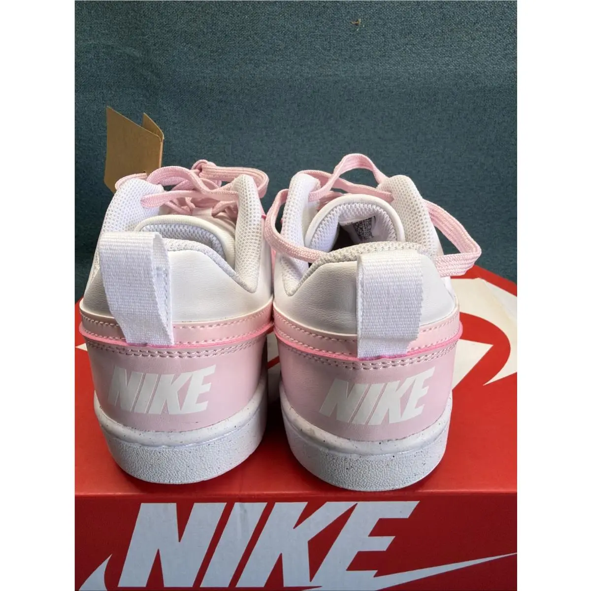 Nike shoes - Nike Court Borough - Court Borough - DV5456-105 - WHITE/PINK FOAM 1